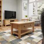 Claremont Solid Oak Large Coffee Table