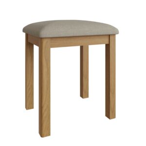 Claremont Solid Oak Dressing Table Stool